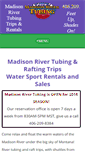 Mobile Screenshot of madisonrivertubing.com